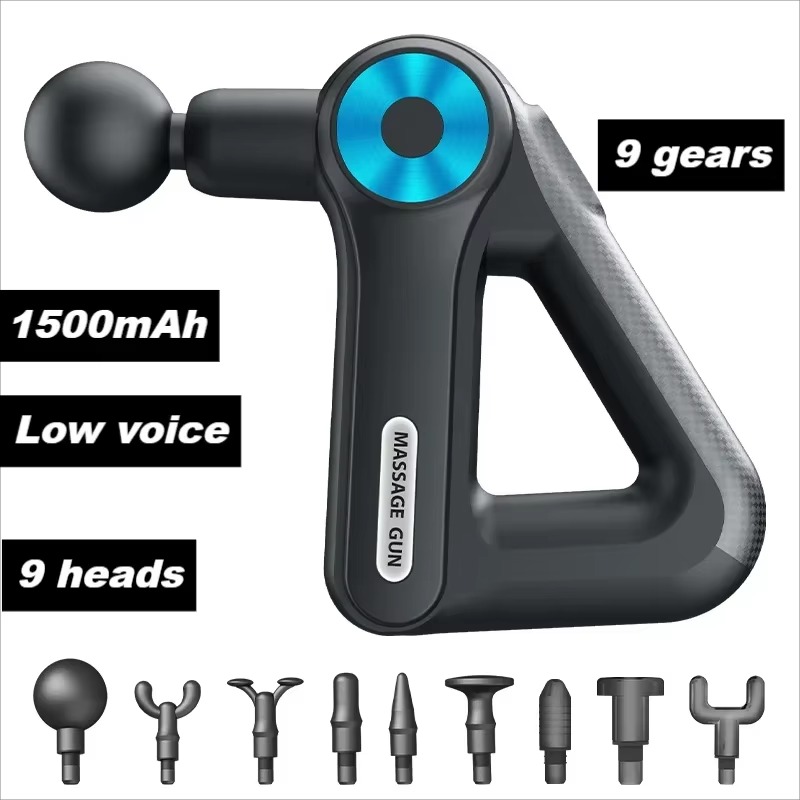 Hair Scalp Massager - Mini trójkątny pistolet do masażu powięzi,