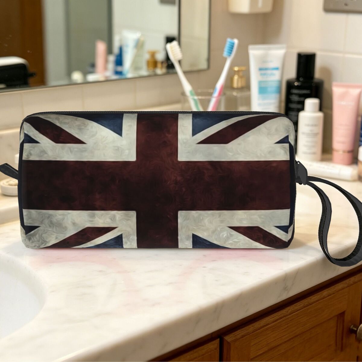 Beauty Makeup Uk - Kosmetyczka z motywem flagi Union Jack