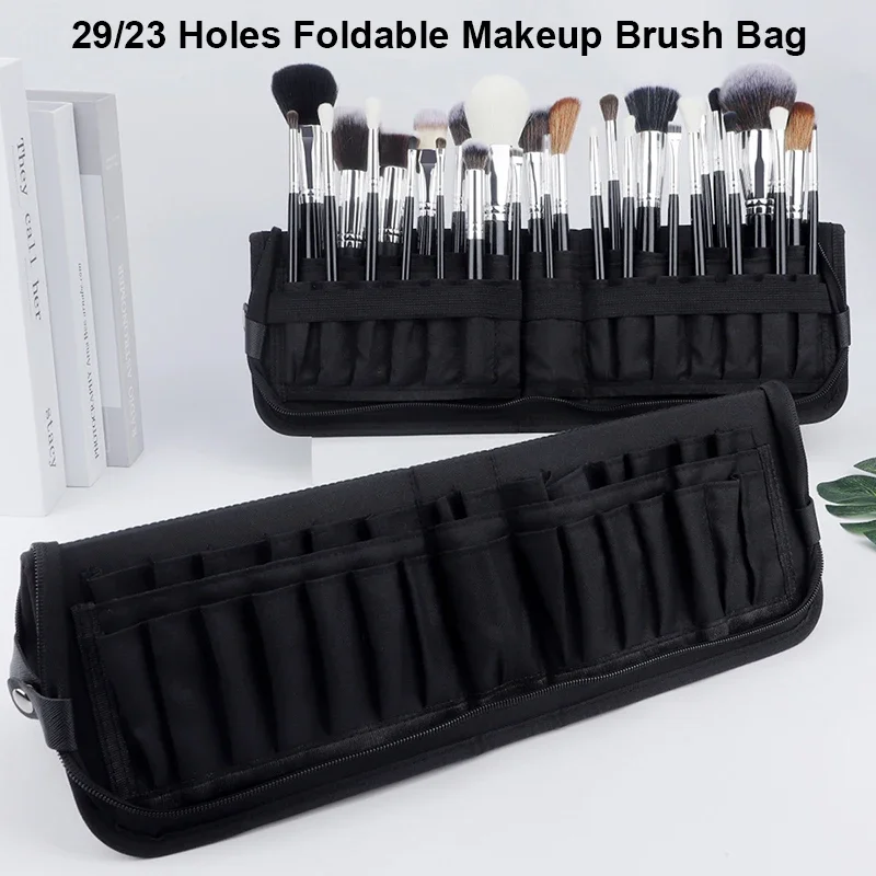 Beauty Makeup Case - 29/23 otwory składana torba na pędzle