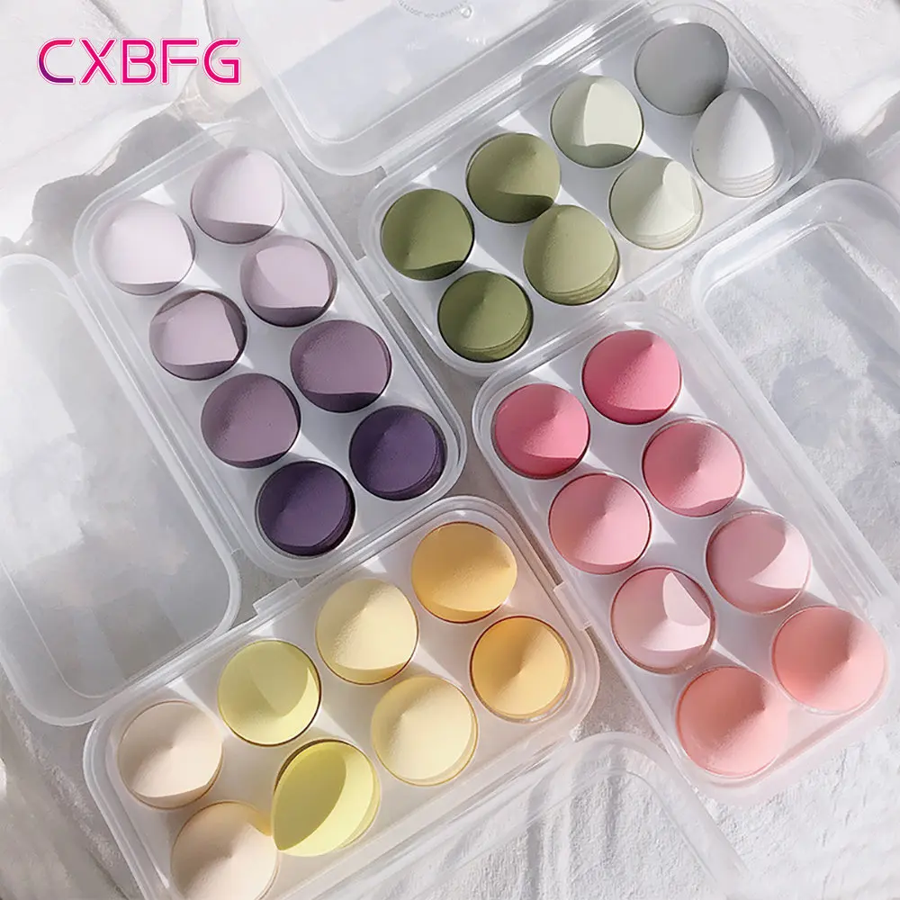 Beauty Bay Makeup - 4/8 sztuk gąbka do makijażu Blender