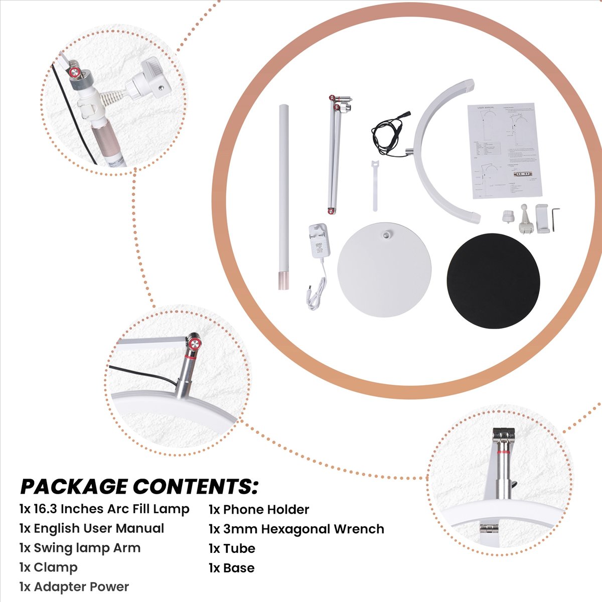 Beauty Makeup Uk - MYdaY - Lampa kosmetyczna 2 w