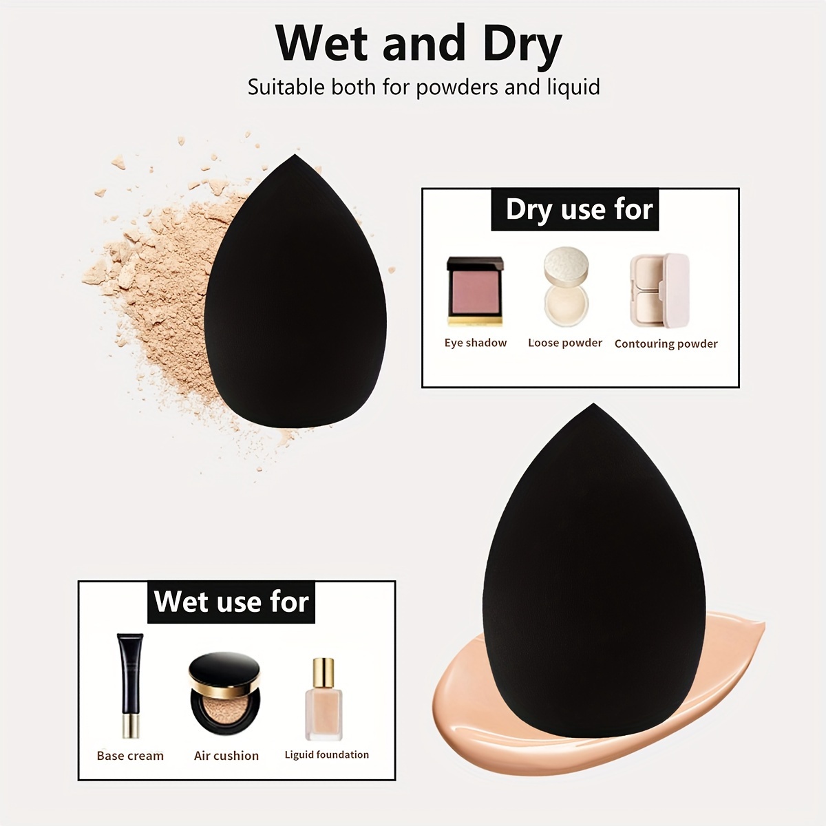8 szt. Beauty Egg gąbka do mak – Beauty Bay Makeup recenzja i cena