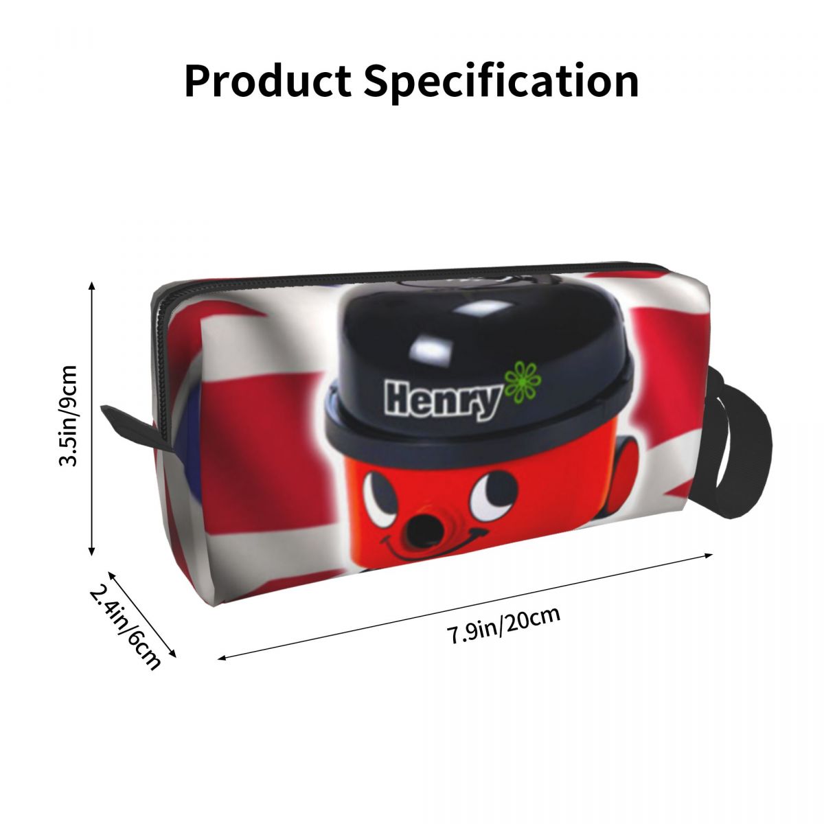 Kosmetyczka Henry Hoover z fla – Beauty Makeup Uk recenzja i cena