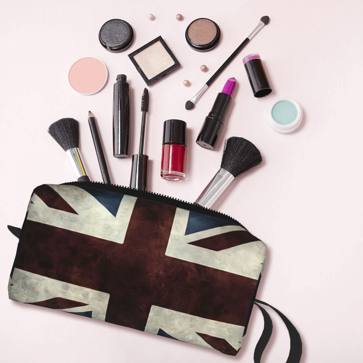 Kosmetyczka z motywem flagi Un – Beauty Makeup Uk recenzja i cena