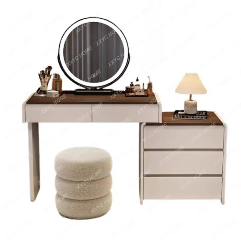 Toaletka drewniana z lustrem,  – Beauty Makeup Vanity Set recenzja i cena