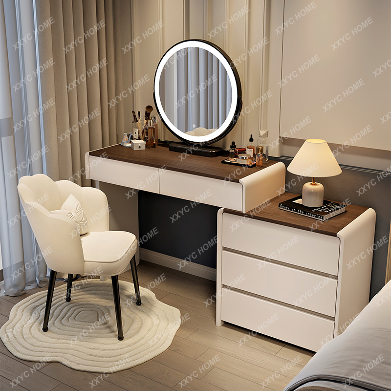 Toaletka drewniana z lustrem,  – Beauty Makeup Vanity Set recenzja i cena