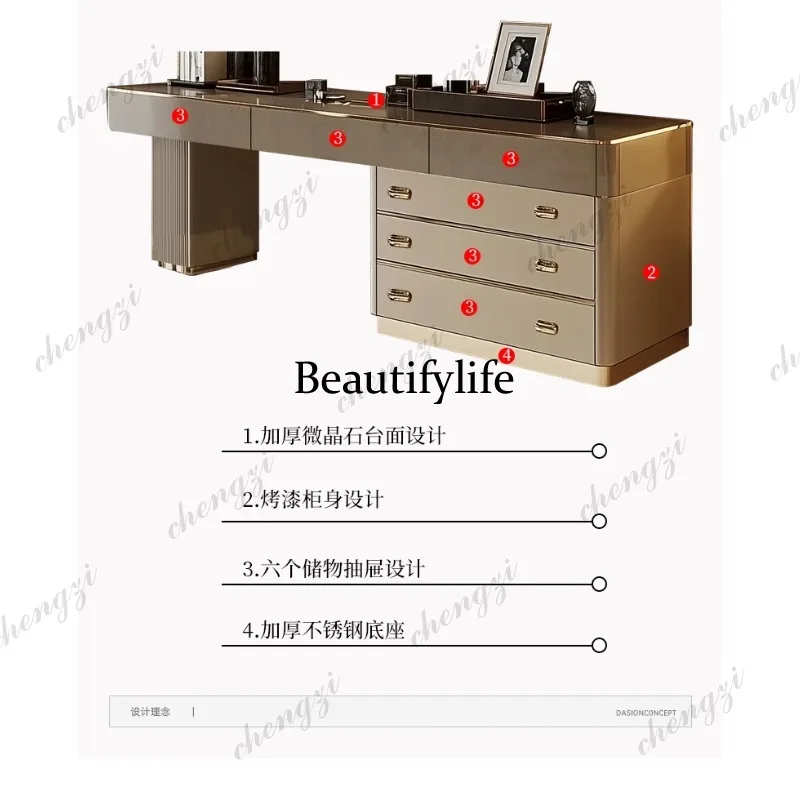E182 Kompletny Drewniany Toale – Beauty Makeup Vanity Set recenzja i cena