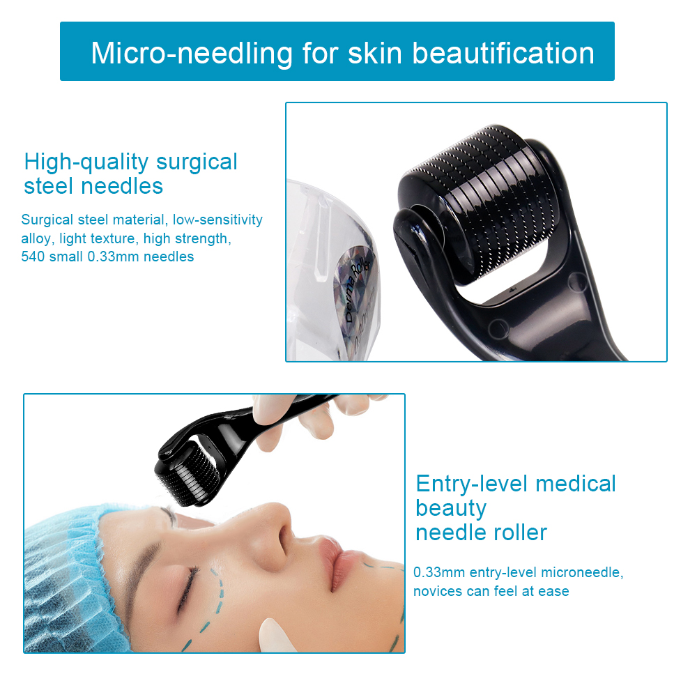 Derma Roller 0.2/0.25/0.3mm do – Hair Scalp Massager recenzja i cena
