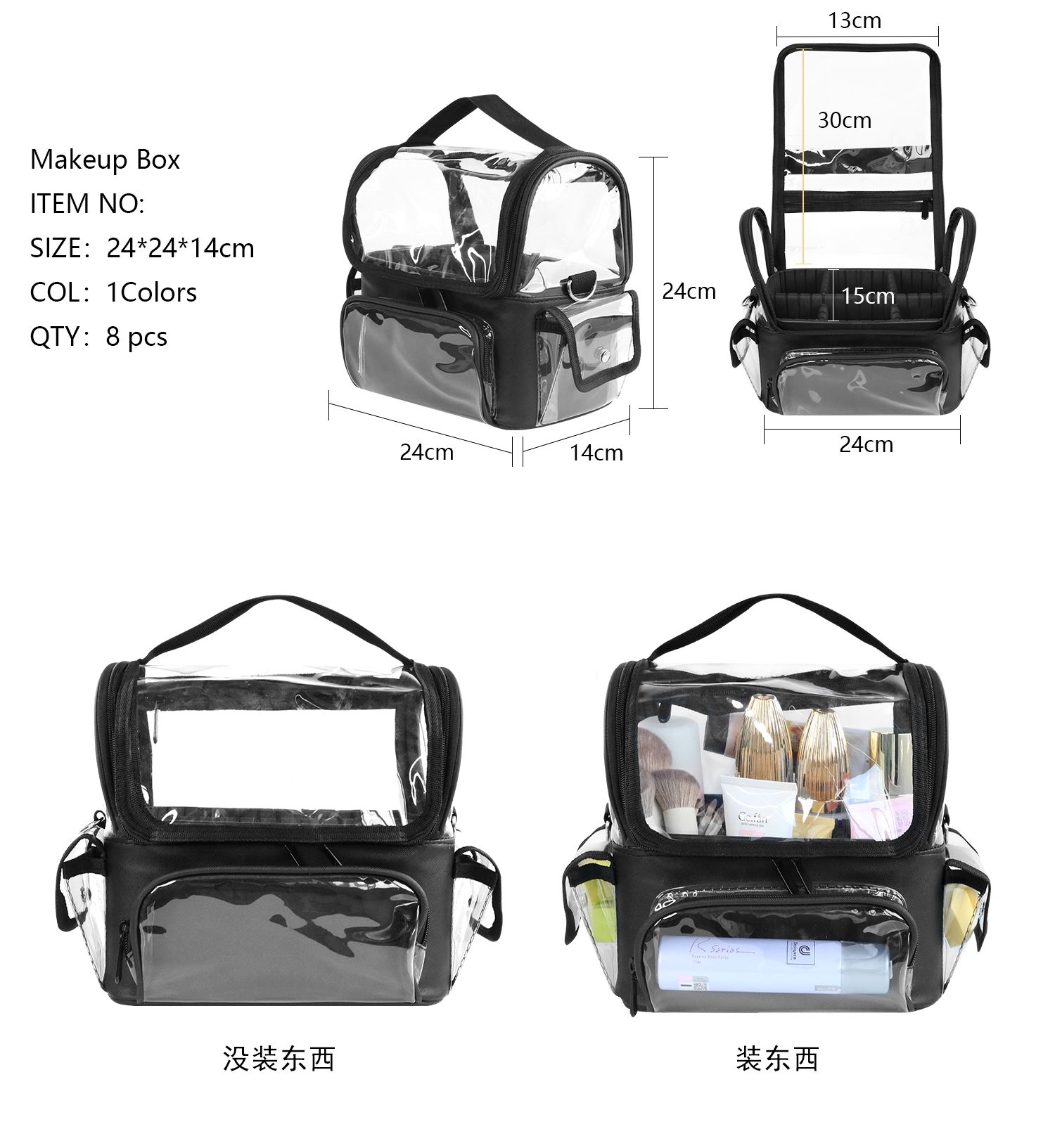Plecak z uchwytem na pędzle do – Beauty Makeup Case recenzja i cena