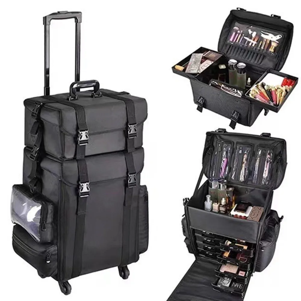 Zestaw podróżny wózek do makij – Beauty Makeup Vanity Set recenzja i cena