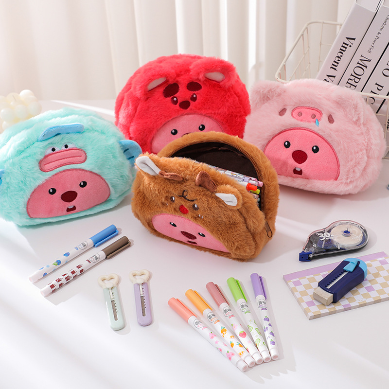 Pluszowy piórnik z motywem kre – Beauty Makeup Case recenzja i cena