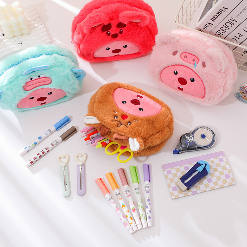 Pluszowy piórnik z motywem kre – Beauty Makeup Case recenzja i cena